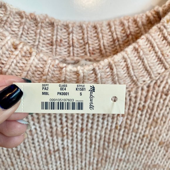 Winter sale ✨Madewell | Pleat Shoulder Wool Pullover - Picture 5 of 9